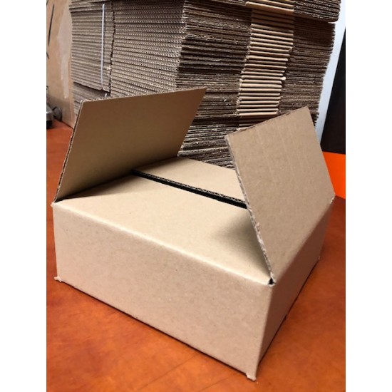 Kartona kaste, 204x204x83mm, brūna