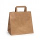 Papīra maisiņš ar rokturiem, 260x170x250mm, 80g/m2, 11.1 l, brūns