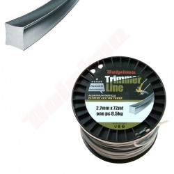 TRIMMERU LĪNIJA ALULONS Kvadrāts 2,7MM/ 72M