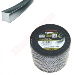 TRIMMERU LĪNIJA ALULONS Kvadrāts 3,0MM/153M