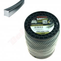 TRIMMERU LĪNIJA ALULONS Kvadrāts 3,0MM/255M