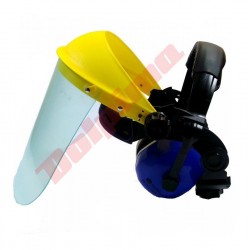 Sejas aizsargs + austiņas PVC