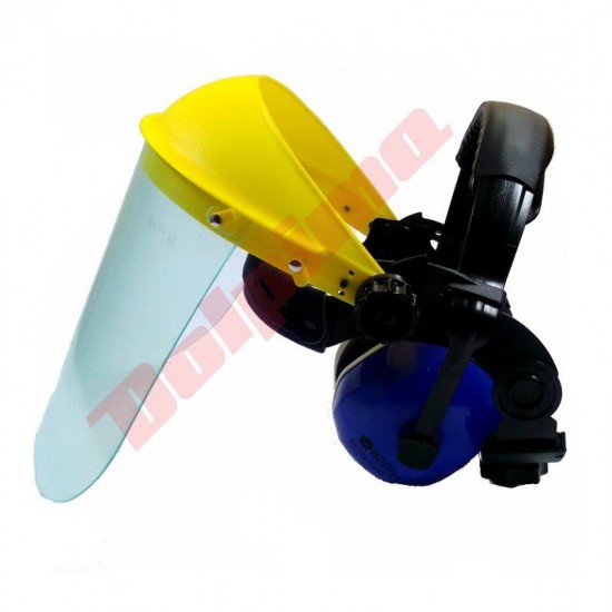 Sejas aizsargs + austiņas PVC