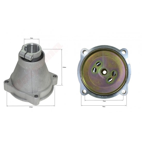 Sajūga grozs ar korpusu trimmerim  28mm 9T