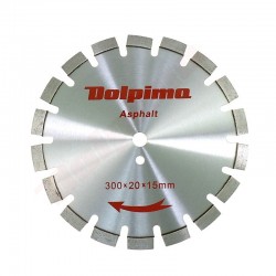DIMANTA DISKU ASFALTA LĀZERS 300X20MM 15X3,0MM