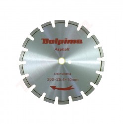 DIMANTA DISKU ASFALTA LĀZERS 300X25,4/20MM 10X3,0MM