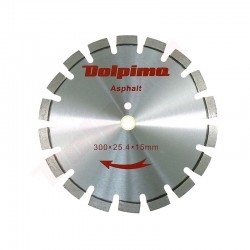 DIMANTA DISKU ASFALTA LĀZERS 300X25,4/20MM 15X3,0MM