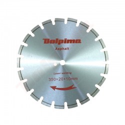 DIMANTA DISKU ASFALTA LĀZERS 350X20MM 10X3,2MM