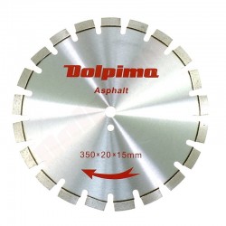 DIMANTA DISKU ASFALTA LĀZERS 350X20MM 15X3,2MM