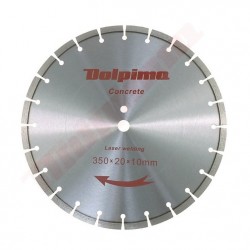 DIMANTA DISKU BETONA LĀZERS 350X20MM 10X3,2MM