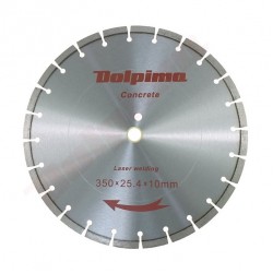 DIMANTA DISKU BETONA LĀZERS 350X25,4/20MM 10X3,2MM