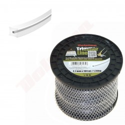 TRIMMERU LĪNIJA DUAL-CUT Kvadrāts 2,7MM/184M