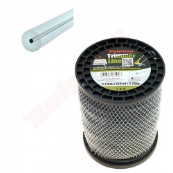 TRIMMERU LĪNIJA DUAL-CUT 2,7MM/360M