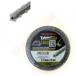 TRIMMERA LĪNIJA DUO-TWIST 2,7MM/ 15M