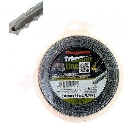 TRIMMERA LĪNIJA DUO-TWIST 3,0MM/ 56M