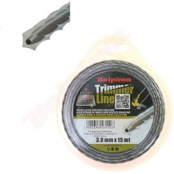 TRIMMERA LĪNIJA DUO-TWIST 3,0MM/ 15M