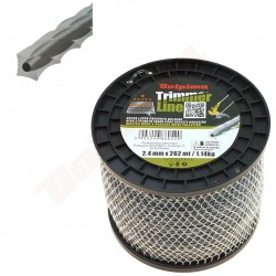 TRIMMERA LĪNIJA DUO-TWIST 2,4MM/262M