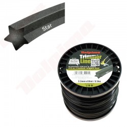 TRIMMER LINE STAR 3,3MM/ 60M