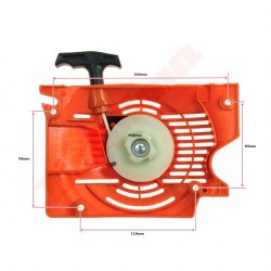 STARTERIS ĶĪNAS MOTORZĀĢIEM 52CC