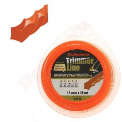 TRIMMERA LĪNIJA TWISTOP SQUARE 1,6MM/ 15M