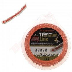 TRIMMER LĪNIJA TYPHOON ELLIPSE 2,7MM/ 15M