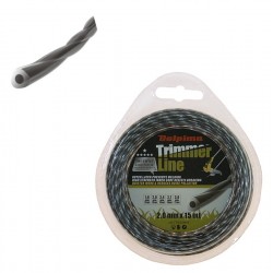 TRIMMERA LĪNIJA TRI-TWIST 2,0MM/ 15M