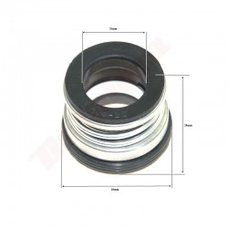 УПЛОТНЕНИЕ ДЛЯ ВОДЯНОГО НАСОСА 19MM 3/4" 104-20