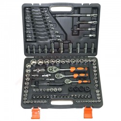 UZTRIEŠU KOMPLEKTS 120 GAB (1/2", 3/8", 1/4")