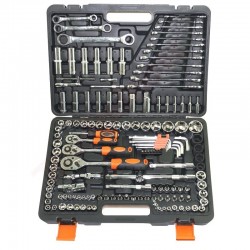 Uzgriežņu atslēgas komplekts 151 GAB (1/2", 3/8", 1/4 collas)