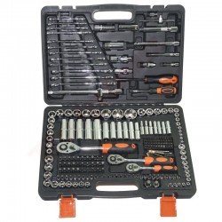 Uzgriežņu atslēgas komplekts 218 GAB (1/2", 3/8", 1/4 collas)