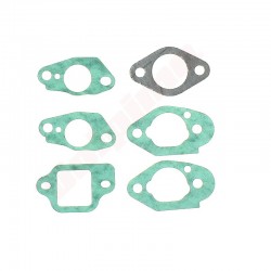 GASKETS FOR HONDA GCV160 , GCV190 6PC ( 16212-ZL8-000 , 16221-883-800 , 16228-ZL8-000 , 18381-ZL8-305 )