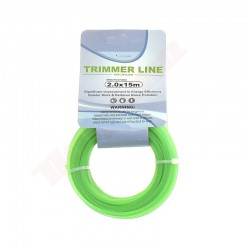 TRIMMER LINE SQUARE 2,0MM/ 15M BASE