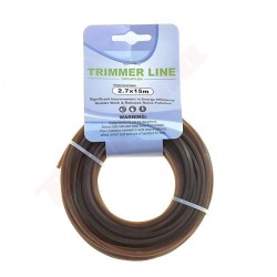 TRIMMER LINE SQUARE 2,7MM/ 15M BASE