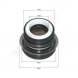 SEAL FOR WATERPUMP  19X35MM 104-20