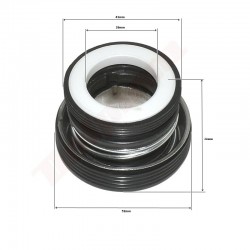 SEAL FOR WATERPUMP  26X41X52MM ( 78115-YB9-003 , KOSHIN 0110685 )