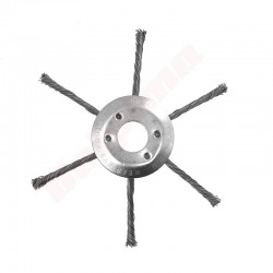 WIRE BRUSH DISC METAL SPIDER L6 180MM  7