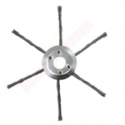 WIRE BRUSH DISC METAL SPIDER L6 230MM  9