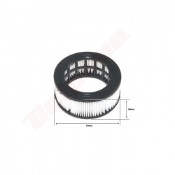 ФИЛЬТР ВОЗДУШНЫЙ ДЛЯ КИТАЙСКИХ ЦЕПНЫХ ПИЛ 45 CC R 64X45X28 ЧЕРНЫЙ