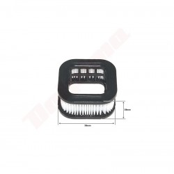 ФИЛЬТР ВОЗДУШНЫЙ ДЛЯ КИТАЙСКИХ ЦЕПНЫХ ПИЛ 45 CC S 58X58X28