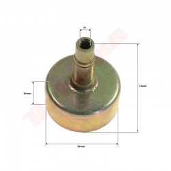 Sajūga trumulis KRŪMgriežam 54X20X68X9T