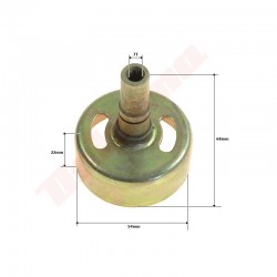 Sajūga trumulis KRŪMgriežam 54X22X68X7T TL26-7T