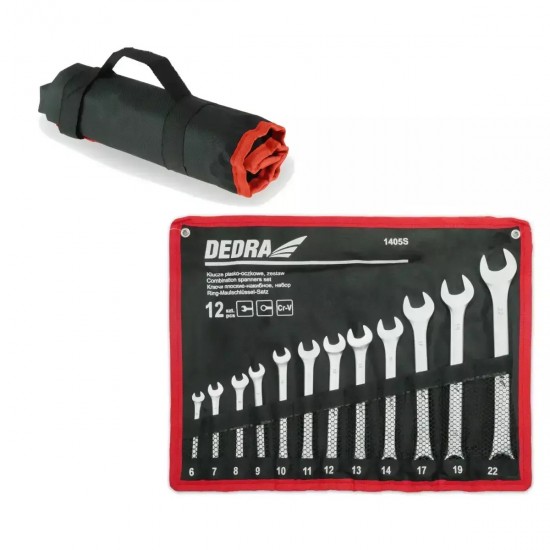 Kombinetas atslegas komplekts CrV, 12 gab.