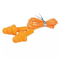 Silikona ausu aizbažni, 1 paris, savienoti ar auklinu