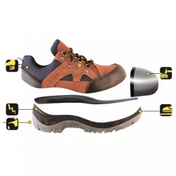 Droši puszabaki P2, no zamšadas, izmers: 37, kat. S1 SRC