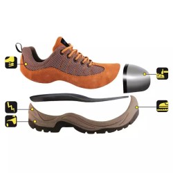 Droši puszabaki P3, no zamšadas, izmers: 47, kat. S1 SRC