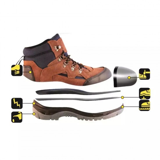 Droši zabaki T2A, no adas, izmers: 43, kat. S1P SRC