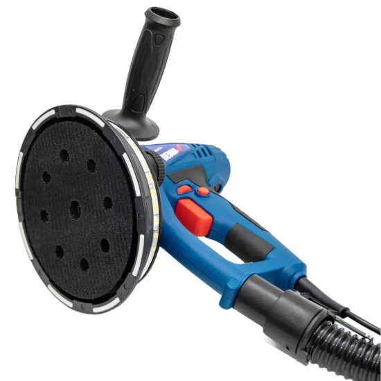 Isa slipmašina gipša apmetumiem 750 W, LED apgaismojums