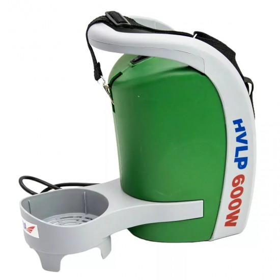 HVLP iekarta krasošanai ar izsmidzinašanas metodi, 600 W