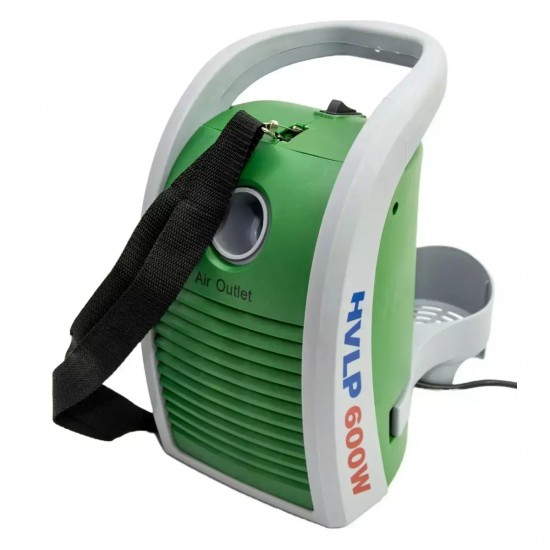 HVLP iekarta krasošanai ar izsmidzinašanas metodi, 600 W