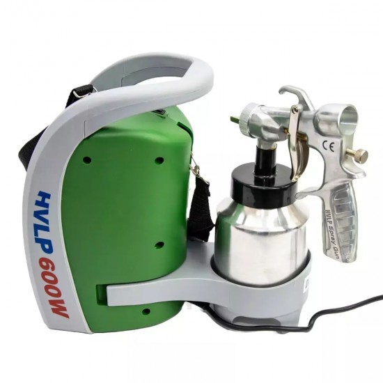 HVLP iekarta krasošanai ar izsmidzinašanas metodi, 600 W